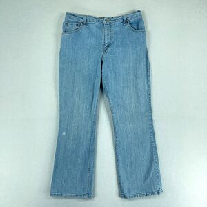 Levi's 550 Womens Jeans Blue Size 14 Boot High Rise Ladies Denim 34x29